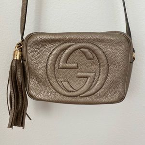 Gucci Soho Disco Bag - Small - Golden Beige